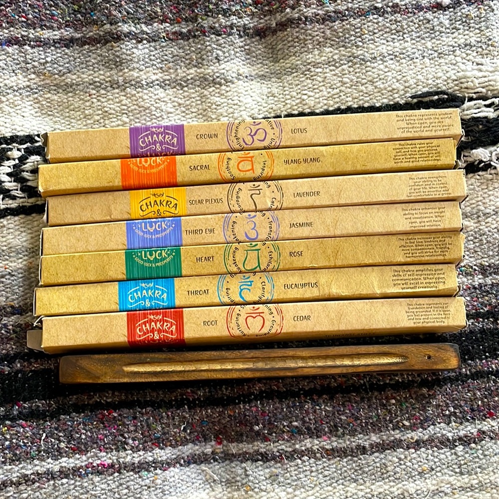 CHAKRA INCENSE SET